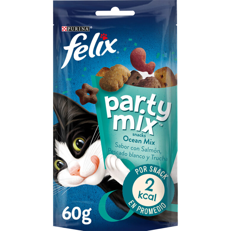 Felix Biscoitos Party Mix Peixe para gatos, , large image number null